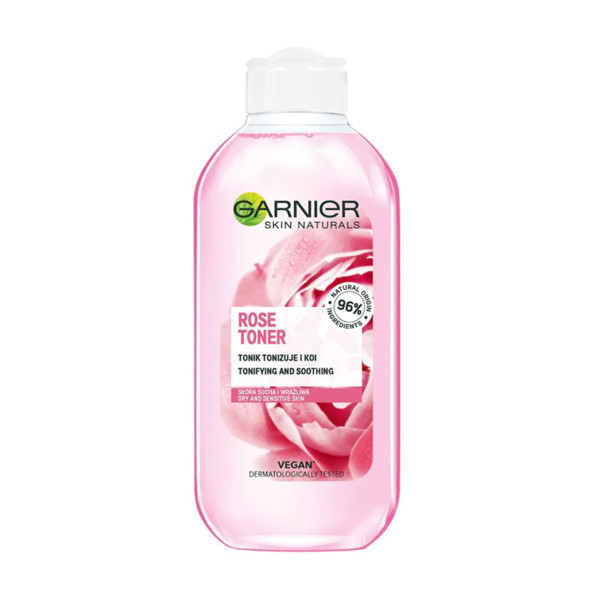 تونر گارنیه مدل Rose Toner پوست خشک و حساس